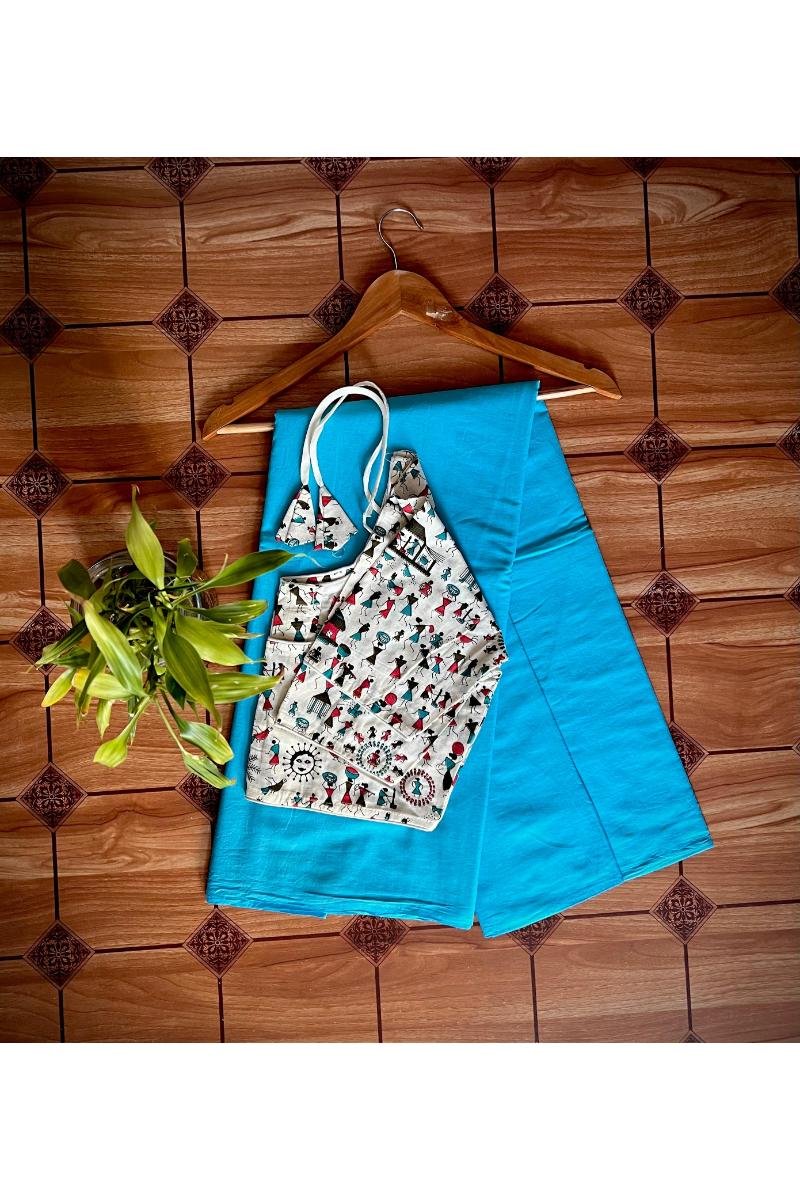 Mul-Cotton-Sarees-With-Stitched-Blouse