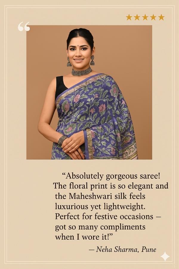 Maheshwari Silk Saree review
